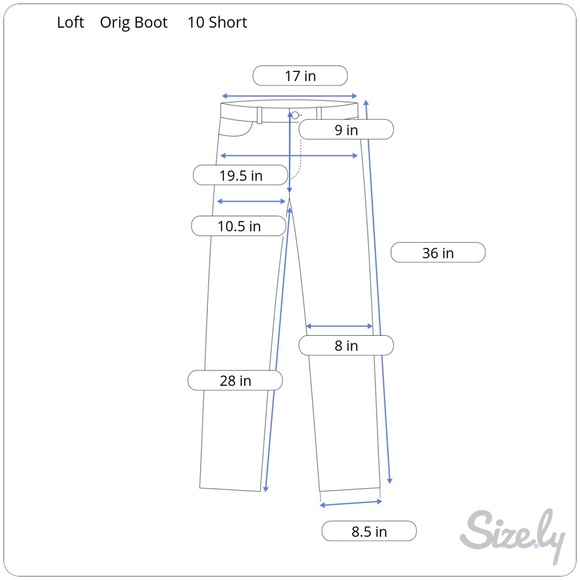 “Original Boot” 90’s Style Jeans { Loft } - Picture 10 of 10